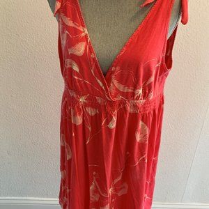 American Eagle Outfitters Cotton Pink/White Dress